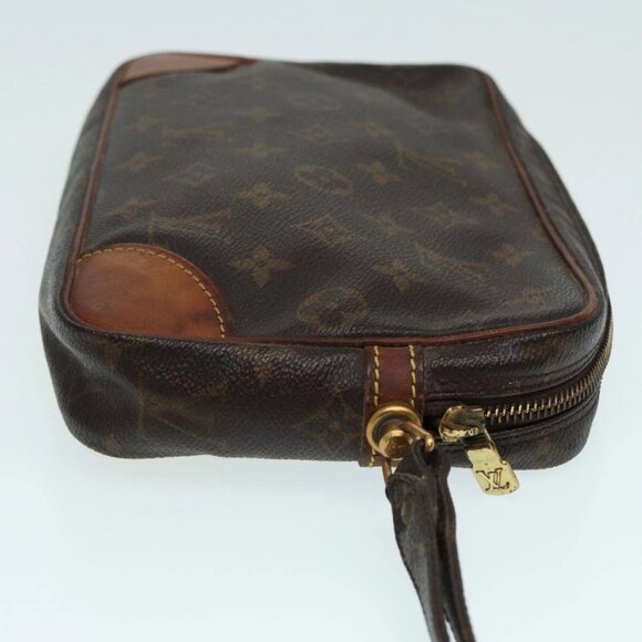 LOUIS VUITTON Monogram Marly Dragonne GM Clutch Bag M51825 LV Auth mr396 - Picture 4 of 16